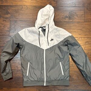 Nike fleece windbreaker size medium men’s
